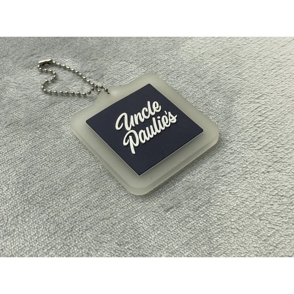Uncle Paulie's x Lusso Cloud Keychain Black Promo Collab Tag Collectible Jordan